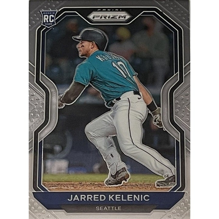2022 Prizm Baseball JARRED KELENIC RC Prizm Card #81 MLB Seattle Mariners/Braves