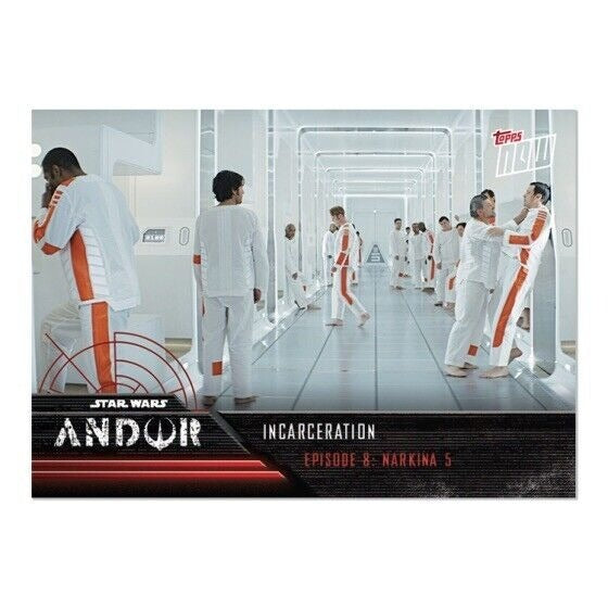 2022 Topps NOW Star Wars Andor Episode 8-5 Card Set - 1st Look at The New Galaxy