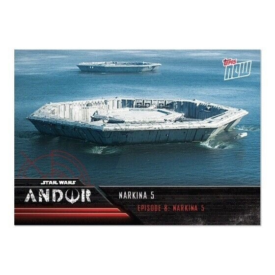 2022 Topps NOW Star Wars Andor Episode 8-5 Card Set - 1st Look at The New Galaxy
