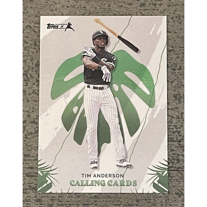 Tim Anderson 2022 Topps X Juan Soto CURATED SET Card #60 MLB Chicago White Sox*