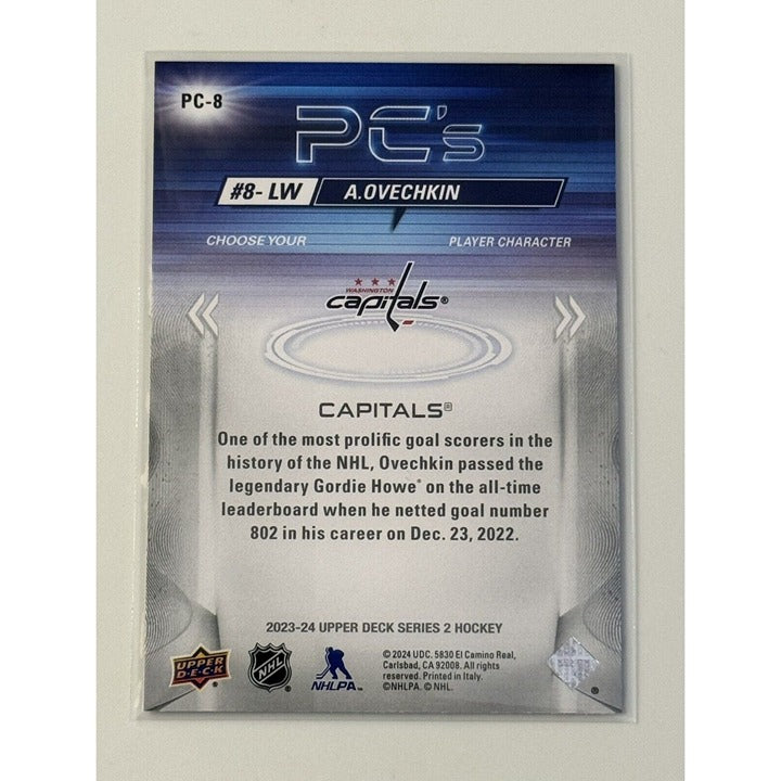 A. O Exhkin 2023-24 Upper Deck - Hockey Refractor PC’s Card #PC-8 NHL STL Blues*