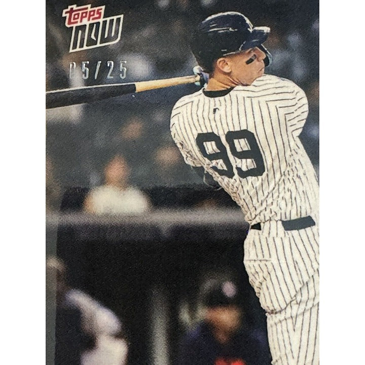 All Rise! 5/25* Aaron Judge MONSTER HR 2024 MLB TOPPS NOW NY Yankees 172 In Hand