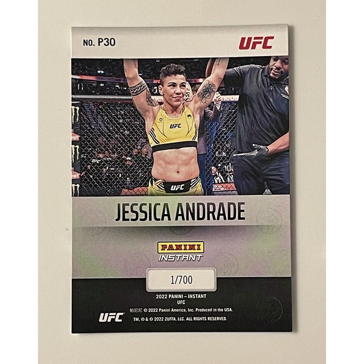 JESSICA ANDRADE 2022 Panini Instant UFC Paramount Card #P22 MMA - Ultimate- /700