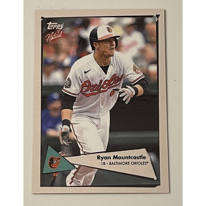 2022 Topps X Naturel 1952 #29 Ryan Mountcastle Collector’s Foil Parallel Orioles