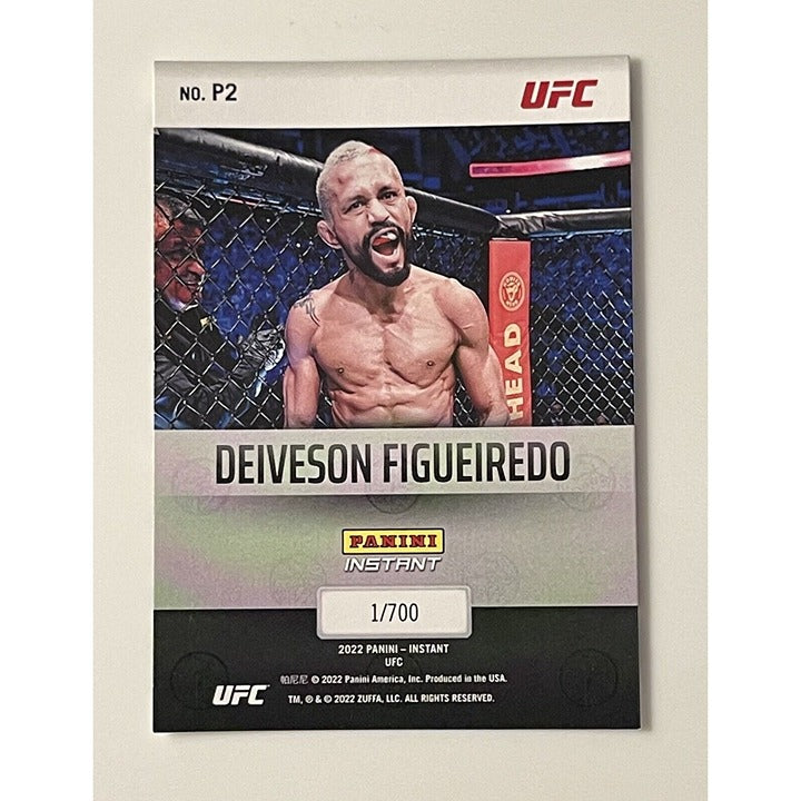 DEIVESON FIGUEIREDO 2022 Panini Instant - UFC Paramount Card #P2 - MMA / SP /700