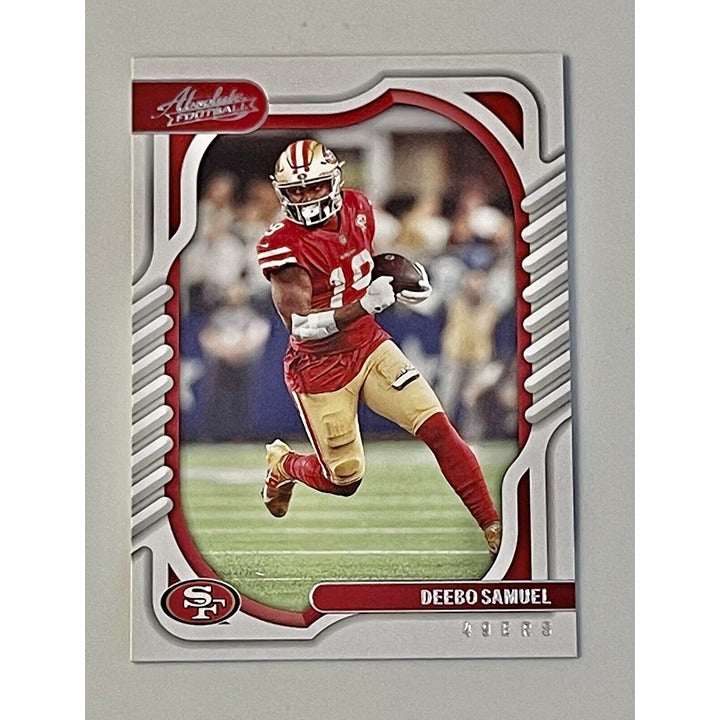 2022 Panini Absolute Football - Deebo Samuel #58 - RED - NFL San Francisco 49ers