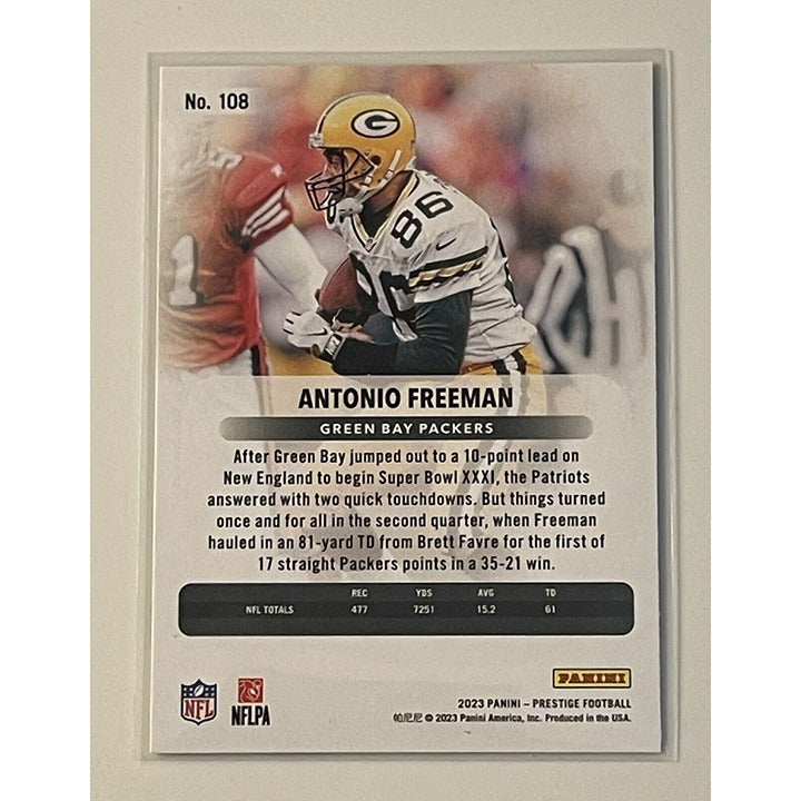 2023 Panini Prestige Xtra Points Diamond Antonio Freeman - NFL Green Bay Packers