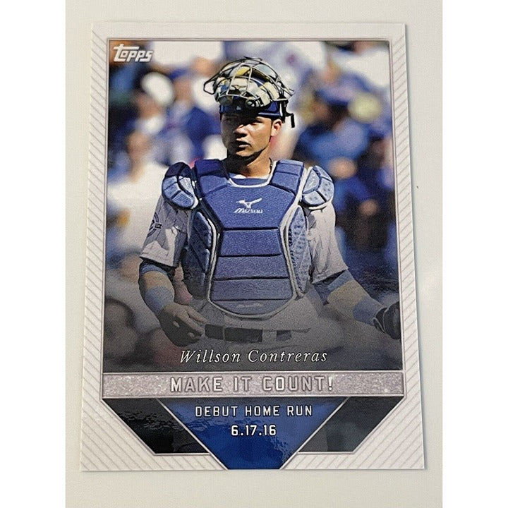 Wilson Contreras 2022 Topps X Wander Franco Collection Card #62 MLB Chicago Cubs