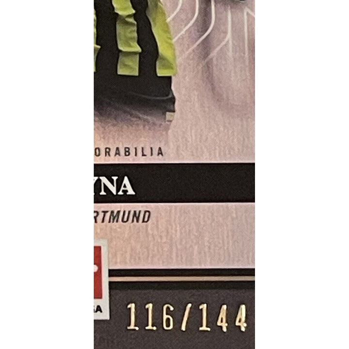2022-23 Tier One Giovanni Reyna 116/144 - Bundesliga - Jersey Relic Card #TOR-GR