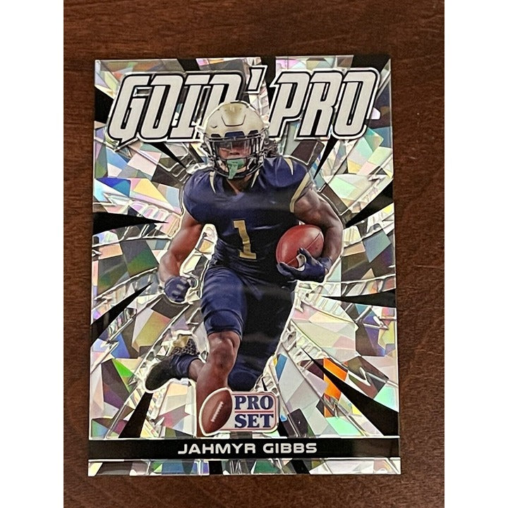 Jahmyr Gibbs* - 2022 Pro Set Goin' Pro MOJO Refractor #GP-JG1 Alabama Tide/Lions