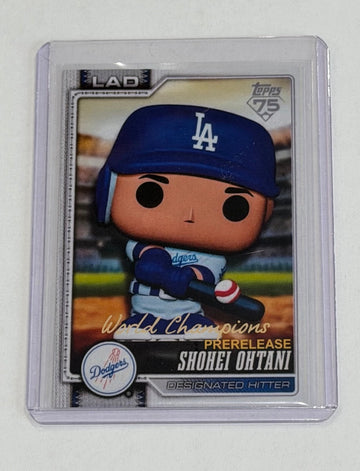 Shohei Ohtani 1/100 Topps 2026 Series 1 Prerelease Funko SP MLB Dodgers