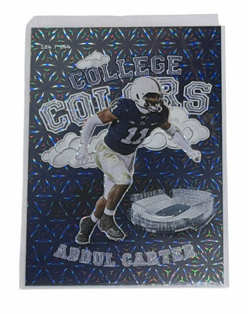 Abdul Carter RC 2024 Onit College Colors CC-1 NCAA Penn State Rookie  #11 — 01_front