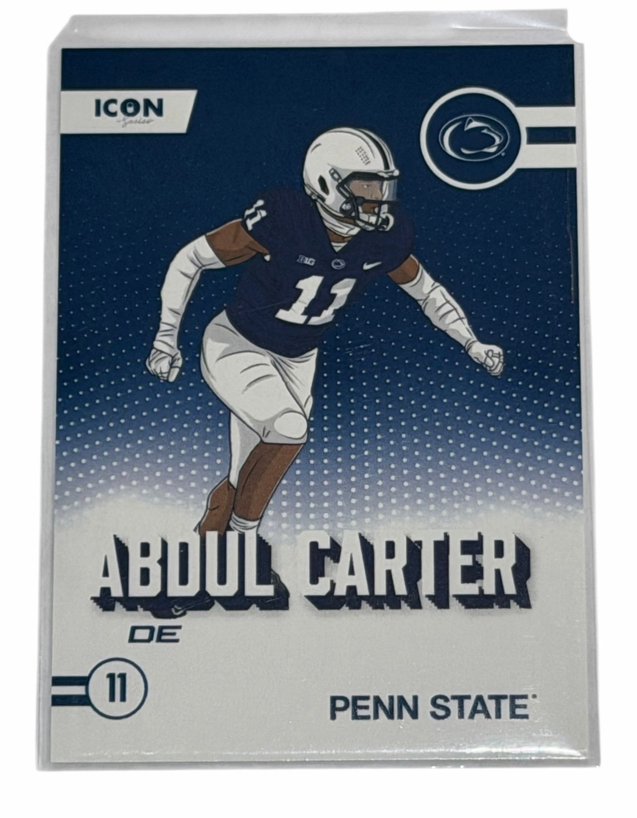 Abdul Carter RC 2024 Onit Icon IC-1 Penn State NCAA Nittany Lions Rookie — 01_front