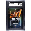 2023-24 Topps Now Victor Wembanyama RC Youngest 40/20 NBA Spurs Card VW5 SGC 9.5 — 01_front