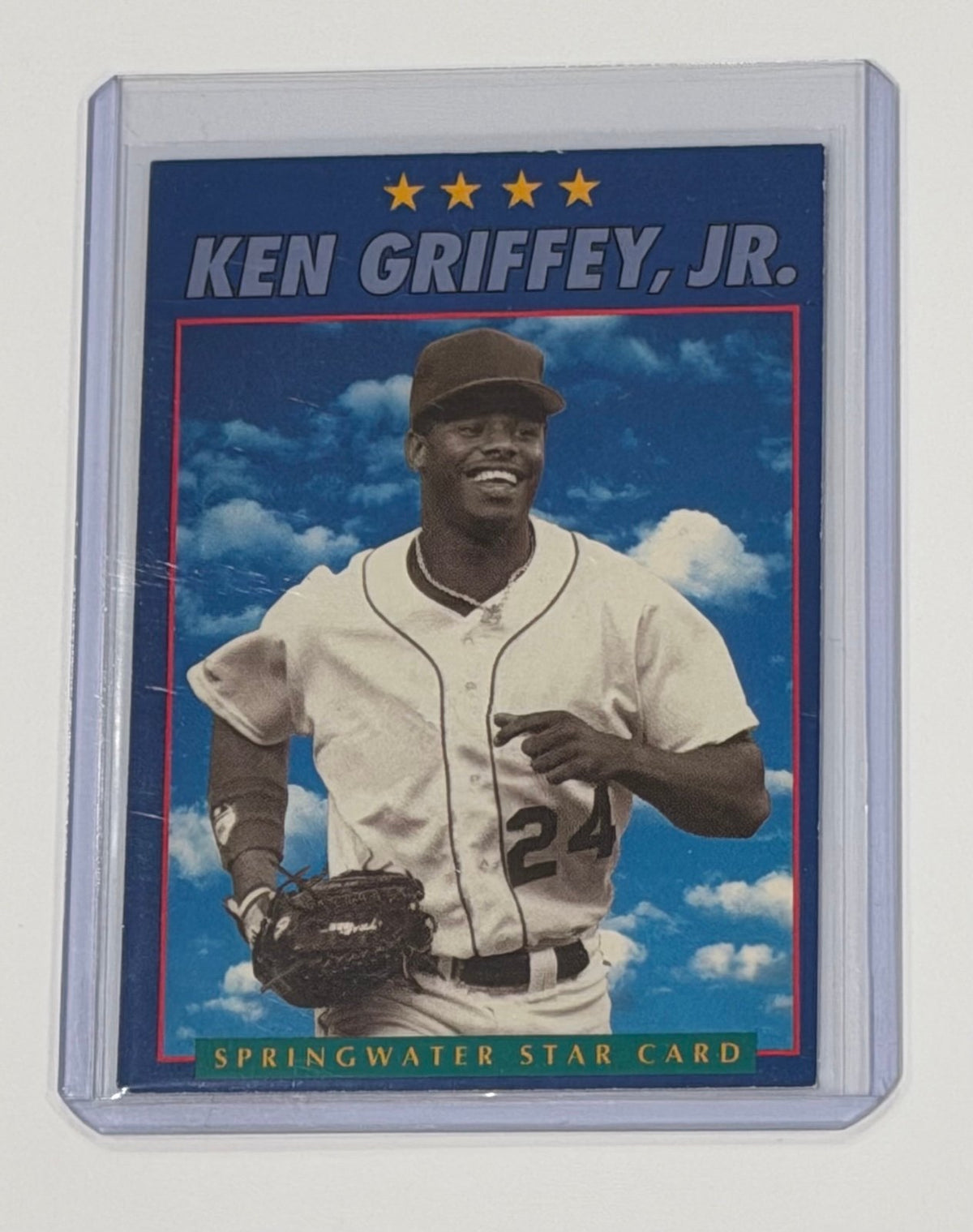Rare Ken Griffey Jr Springwater Star Card MLB Seattle Mariners HOF NM — 01_front