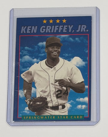 Rare Ken Griffey Jr Springwater Star Card MLB Seattle Mariners HOF NM — 01_front