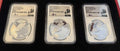 2023 40TH Anniversary 3 COIN Set China Panda Series Pure Silver - Signed By Fang — 01_front