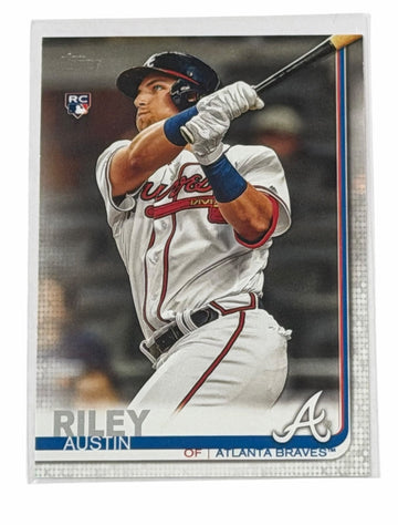 Austin Riley Topps Update Austin Riley RC 2019 Topps Update Card US100 MLB Atlanta Braves WS Champion