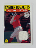 Xander Bogaerts 2021 Topps 1986 All Star Relic 86ASR-XB MLB Boston Red Sox — 01_front
