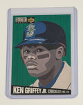 Ken Griffey Jr 1993 Upper Deck #317 Checklist MLB Mariners HOF NM — 01_front