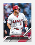 1470 Printed Mike Trout Leadoff HR 2024 Since 2012 Topps NOW 115 MLB Angels — 01_front
