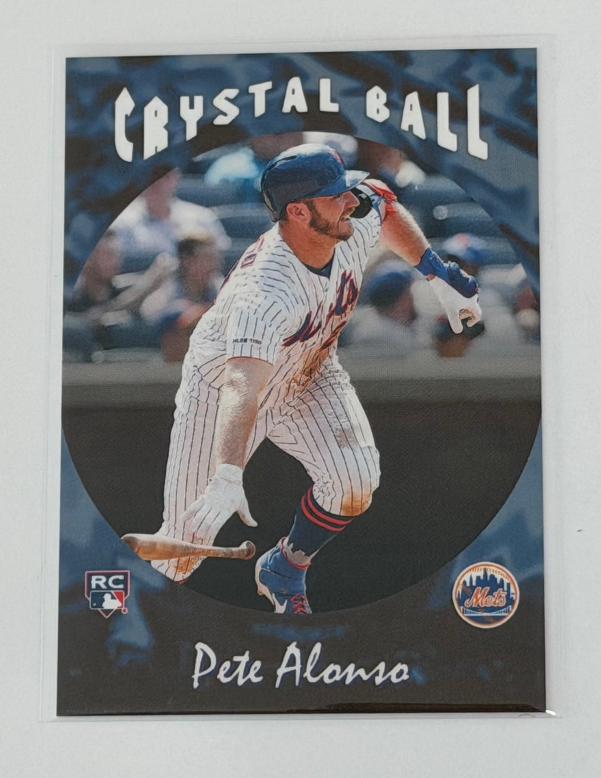 Pete Alonso Topps Pete Alonso RC 2019 Topps TBT Crystal Ball 185 MLB Mets/Orioles Rookie Insert