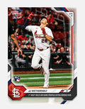 JJ Wetherholt Topps NOW ONLY 2926 Printed JJ Wetherholt RC 2026 Topps NOW 86 1st Multi HR MLB Cardinals