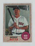 Mookie Betts Topps /999 Mookie Betts 2017 Topps Heritage Chrome Refractor RC THC-428 MLB Red Sox