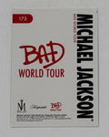 Michael Jackson BAD World Tour Postcard #173 FOTL Rare Keepsake Premiere — 02_back