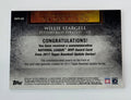 Willie Stargell 2017 Topps Update MVPR-WS MLB Pirates NL MVP Award Insert — 02_back