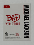 Michael Jackson Billie Jean Stage Pose BAD World Tour Postcard #9 FOTL Rare — 02_back