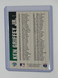 Ken Griffey Jr 1993 Upper Deck #317 Checklist MLB Mariners HOF NM — 02_back