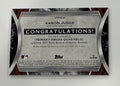 Aaron Judge Topps /99 Aaron Judge 2022 Topps Museum Quad Relic MLB New York Yankees
