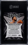 OBO Leaf OBO 2022-23 Leaf Exotic 4/10 Stephen Curry Auto Tiger Shimmer BA-SC1 - SGC 10