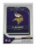 J.J. McCarthy Panini J.J. McCarthy RC 2024 Panini Instant RPS First Look RPSFL-8 NFL Vikings