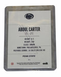 Abdul Carter RC 2024 Onit Athlete P-1 REFRACTOR Penn State Nittany Lions NCAA — 02_back