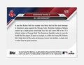 ONLY 1132 Printed Ceddanne Rafaela RC 7 RBI Game 2024 Topps NOW #125 MLB Red Sox — 02_back