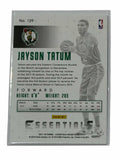 Jayson Tatum Panini Jayson Tatum RC 2017-18 Panini Essentials 129 NBA Boston Celtics Rookie Refrac