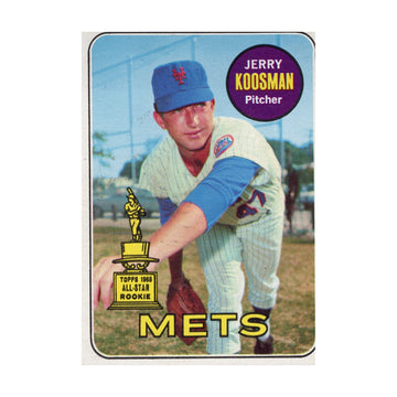Jerry Koosman 1969 Topps #90 MLB New York Mets Vintage VG Raw Baseball Card