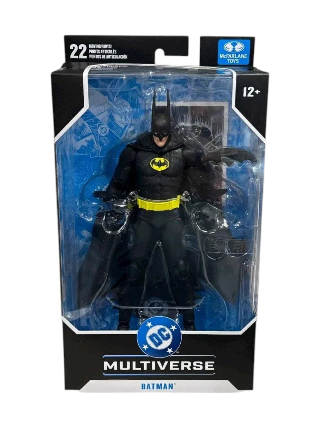 New-SEALED McFarlane DC Multiverse Batman (Superman World's Finest) 7" — photoroom white