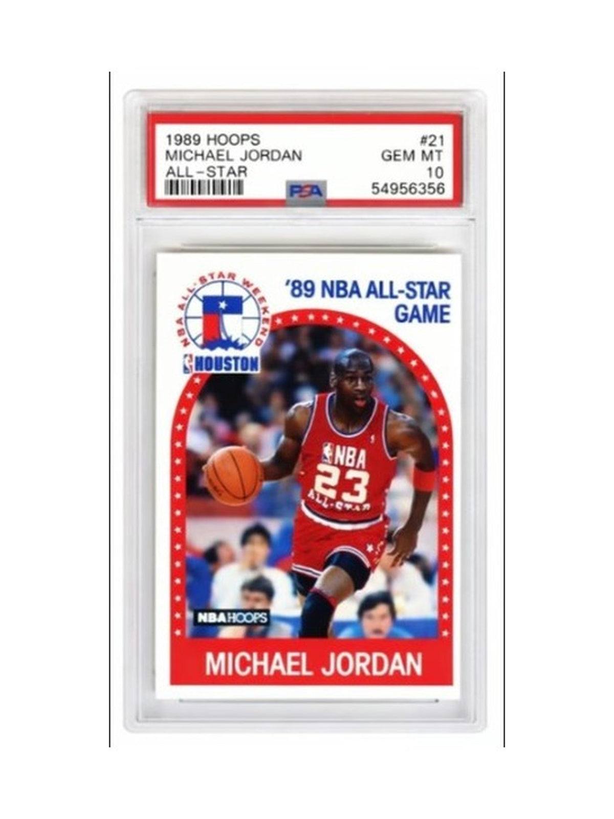 Michael Jordan 1989 Hoops All-Star #21 PSA 10 GEM MT Chicago Bulls
