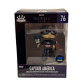 Captain America Infinity Saga Funko Minis 76 holding Mjolnir and shield Five Below Exclusive in box