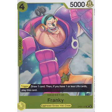 Franky OP07-107 Rare English One Piece Card Game 500 Years in the Future