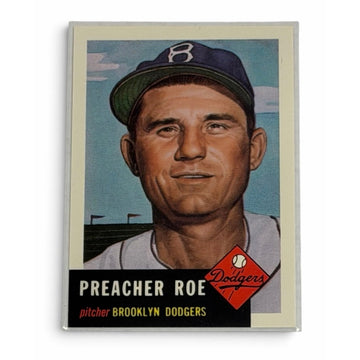 1991 Topps Archives 1953 Preacher Roe #254 Brooklyn Dodgers Baseball Card