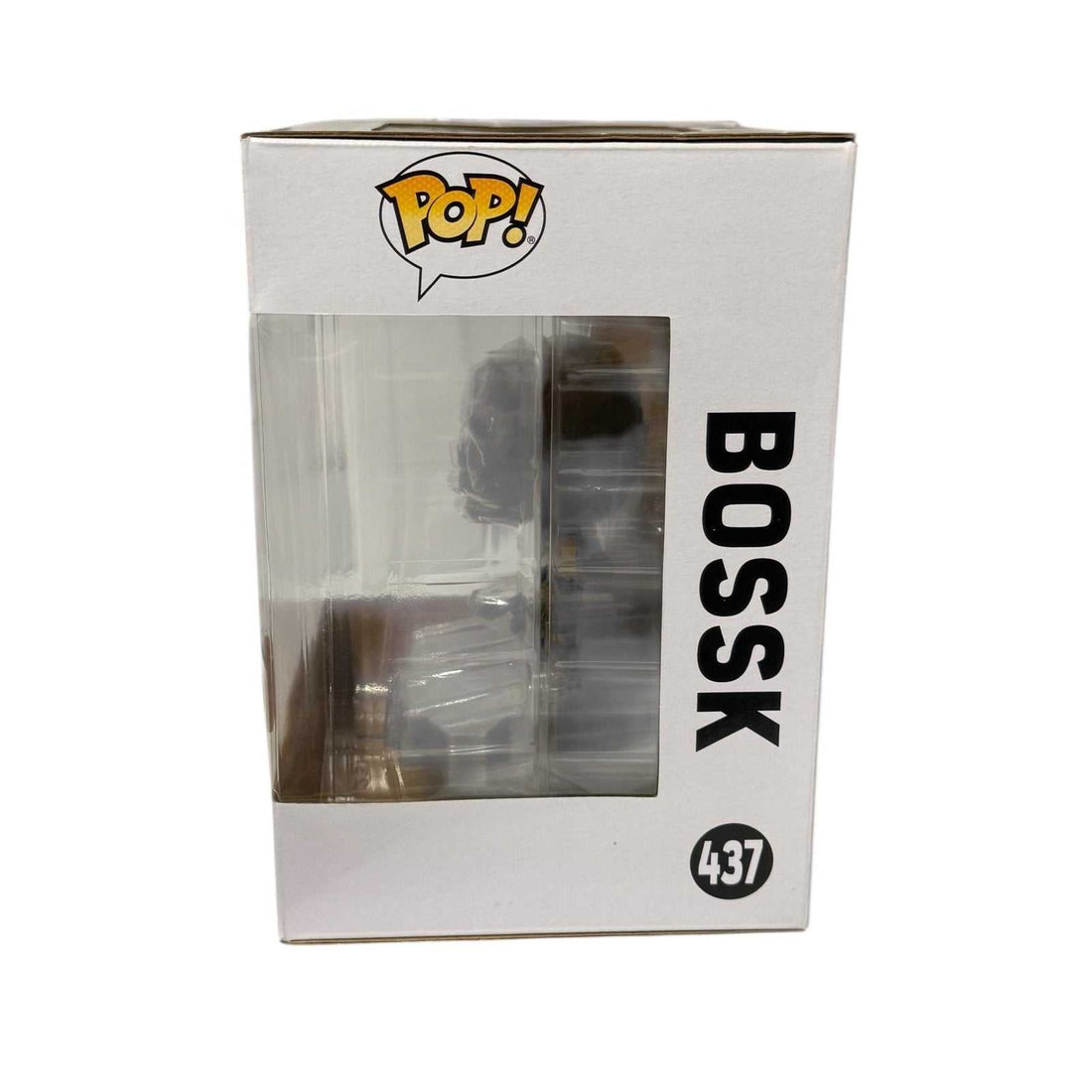 Funko Pop Star Wars Bossk 437 Bounty Hunters GameStop Exclusive collectible figure in deluxe display box