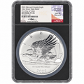 2022 John Mercanti Double Eagle 10 oz silver NGC Reverse PF70 signed label