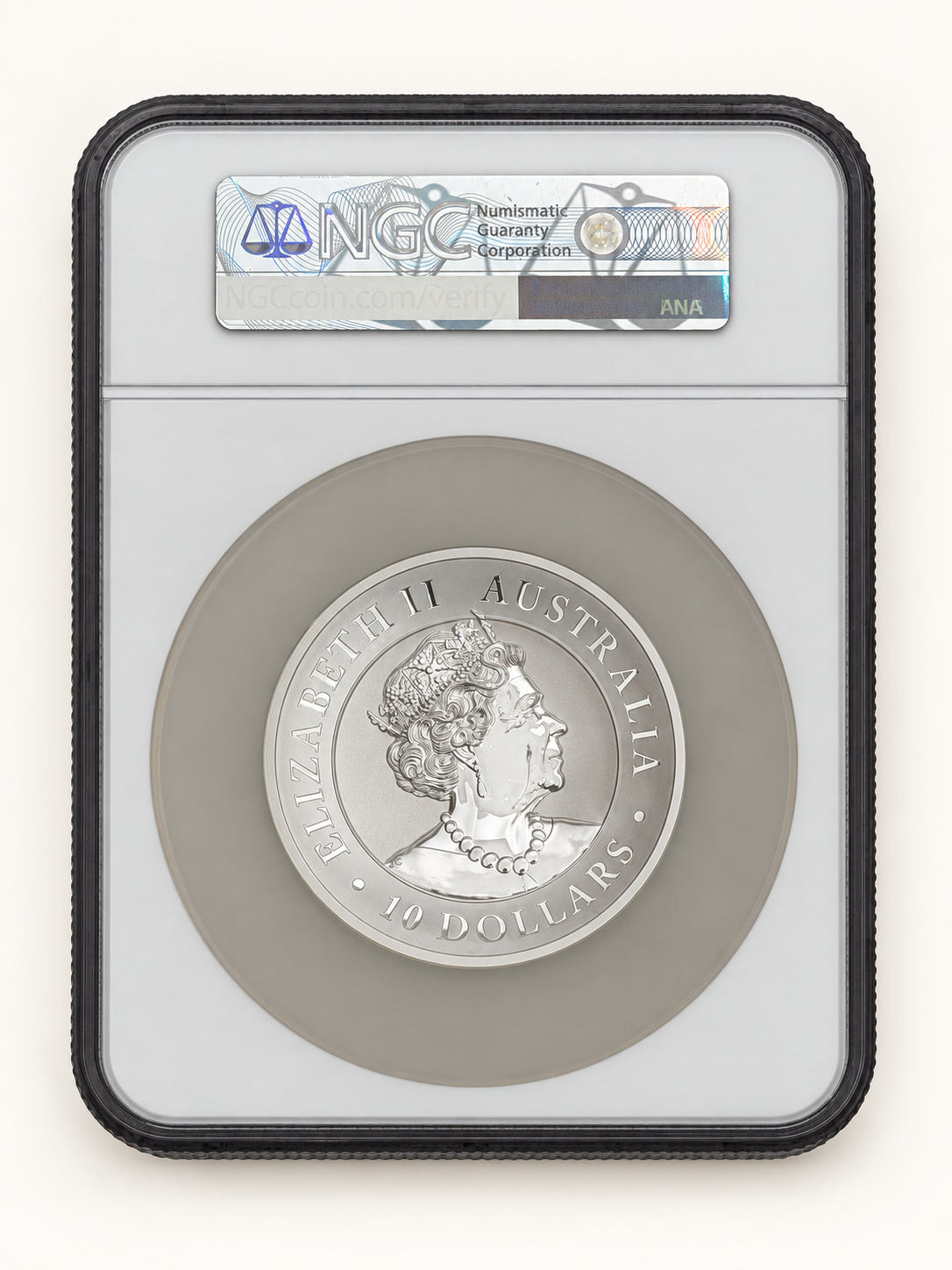 2022 Australia Wedge-Tailed Eagle 10 oz silver NGC PF70 Queen Elizabeth II reverse