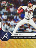 Chris Sale 1/1 serial number close-up