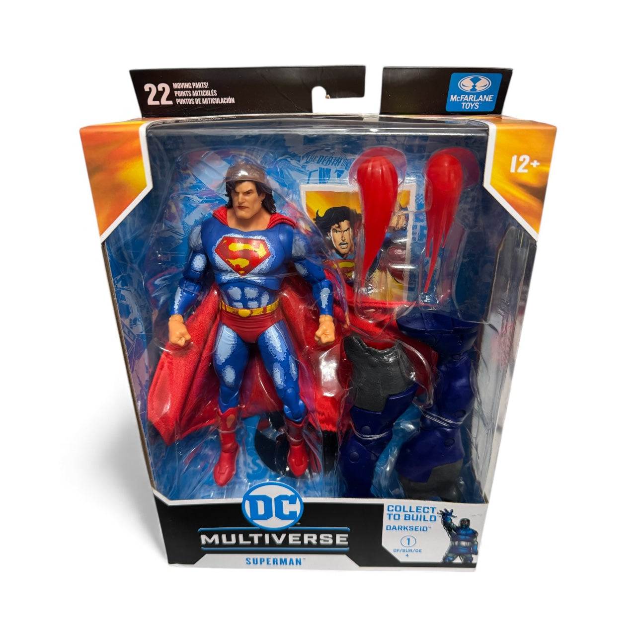 McFarlane DC Multiverse Return of Superman Eradicator action figure sealed packaging