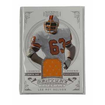 /99 Lee Roy Selmon 2012 Panini National Treasures Materials NFL Tampa Bay Bucs